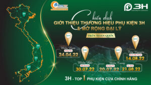 chien dich gioi thieu thuong hieu phu kien 3h mo rong dai ly thanh cong khap 3 mien 9