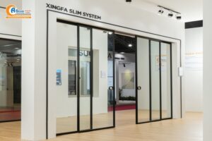 Cửa sổ vòm nhôm kính